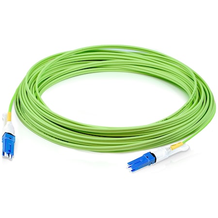Add-On Addon 10M Cs (Male) To Cs (Male) Lime Green Om5 Duplex Fiber Patch ADD-CS-CS-10M5OM5